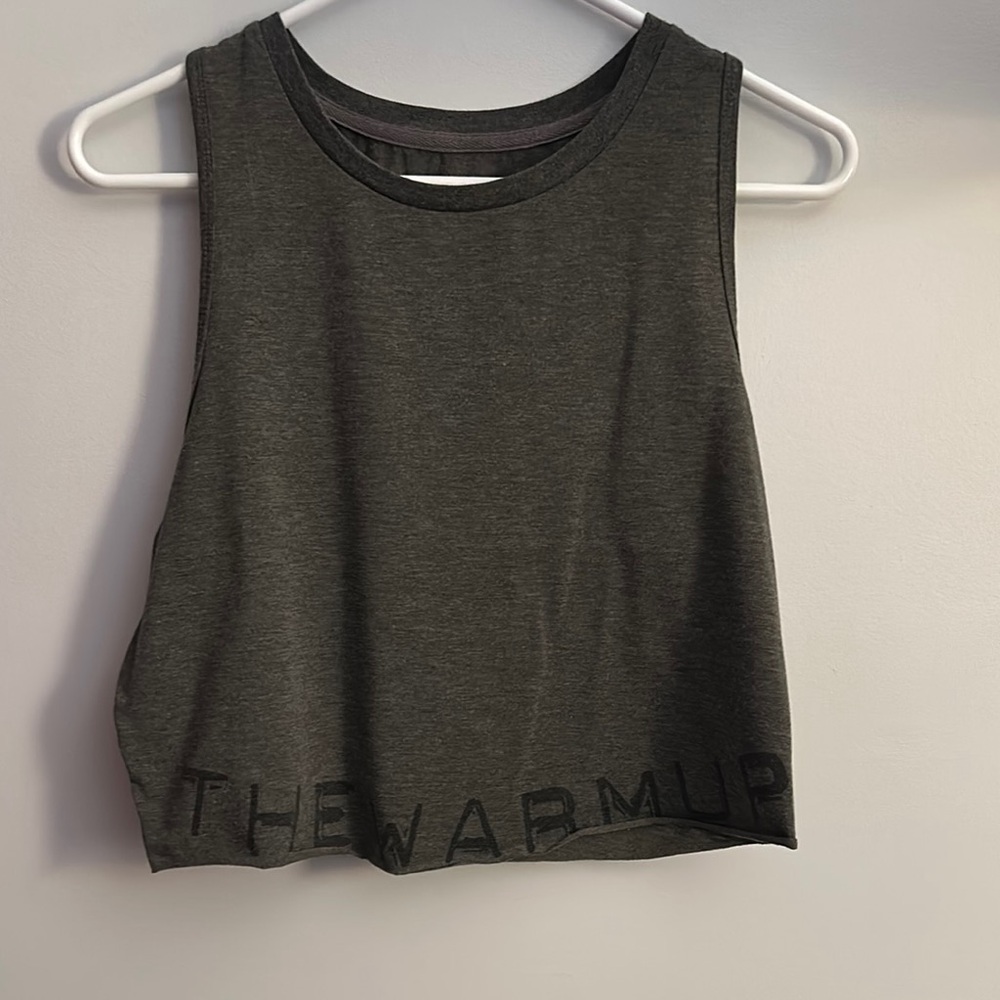 Jessica Simpson Dark Gray Muscle Tee